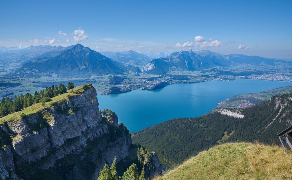 Lake, Switzerland, Alps