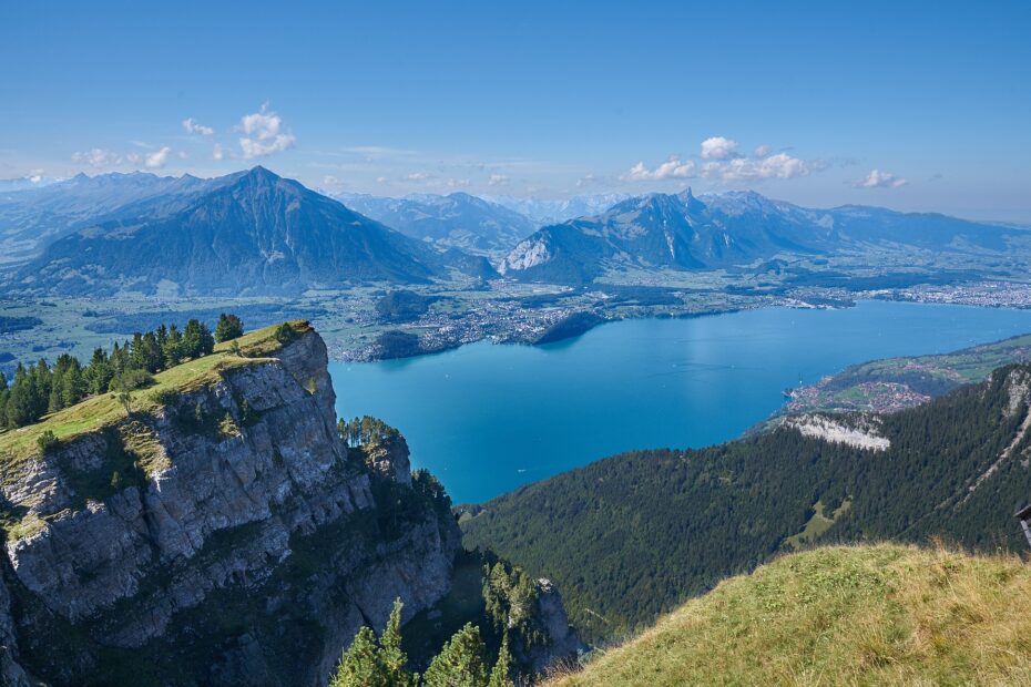 Lake, Switzerland, Alps